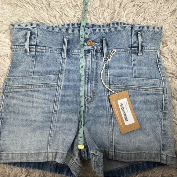 Porter Blue Penny Paperbag Denim Shorts - Picture 14 of 15